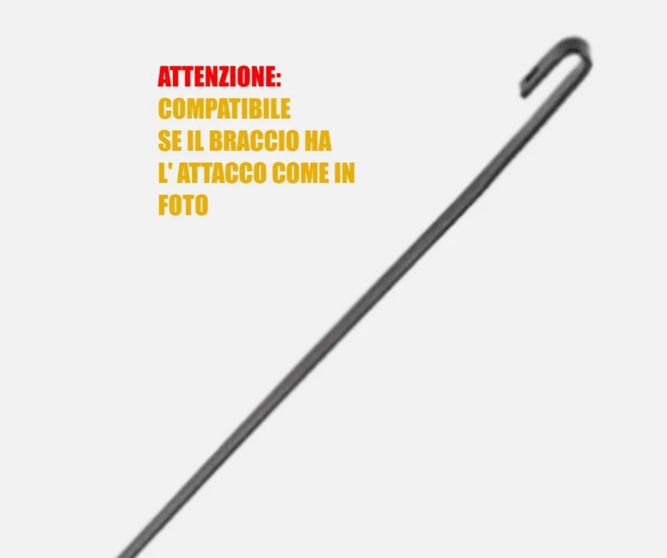 Kit 2 Spazzole Tergicristallo Per Fiat Panda 169 Flat Anteriori 575+400 mm - Immagine 3 di 3