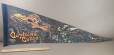 Collectible 2003 Monster Jam CAPTAIN'S CURSE Felt Pennant Feld Motor Sports 29"