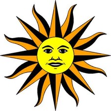 30 Custom Halloween Sun Personalized Address Labels