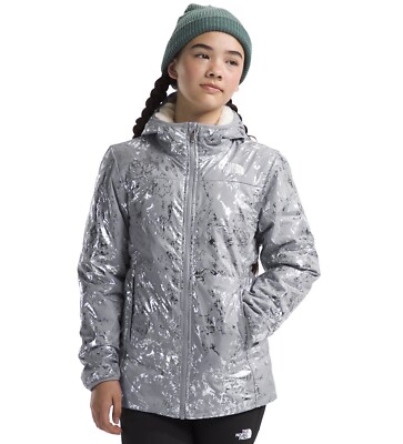 NWT The North Face Girls Mossbud Hooded Reversible Parka