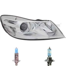 Scheinwerfer links H1/H7 für Skoda Octavia II Combi 1Z5 1Z3 Octavai inkl. Lampen