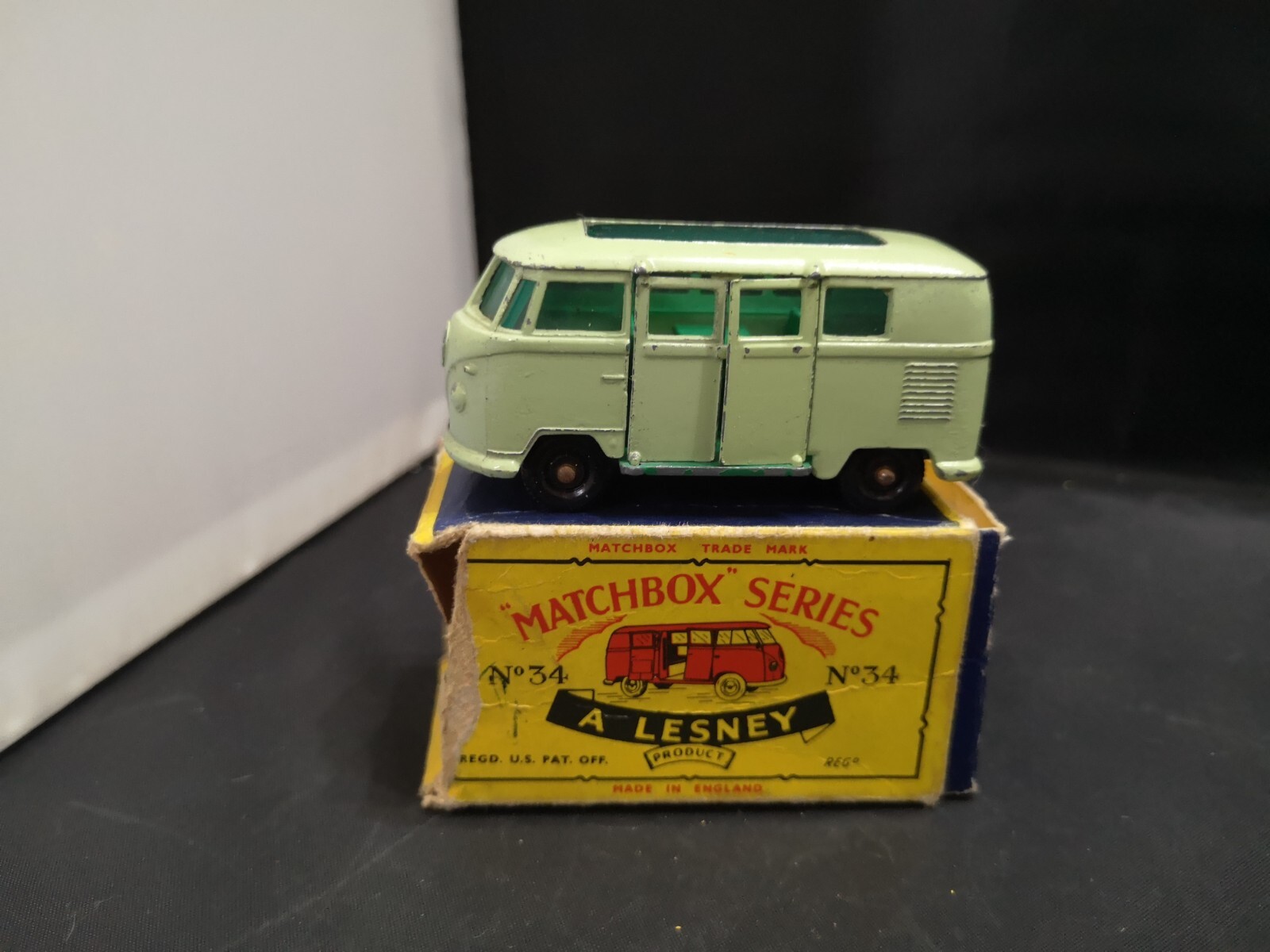Matchbox 34c, Volkswagen Camper - Free Price Guide & Review
