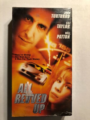 All Revved Up John Turturro, Will Patton, Lili Taylor VHS 2001 Metro Goldwyn