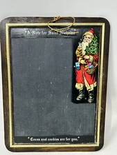 Raco Portugal Chalkboard - Saint Nicholas Christmas Wall Hanging Santa