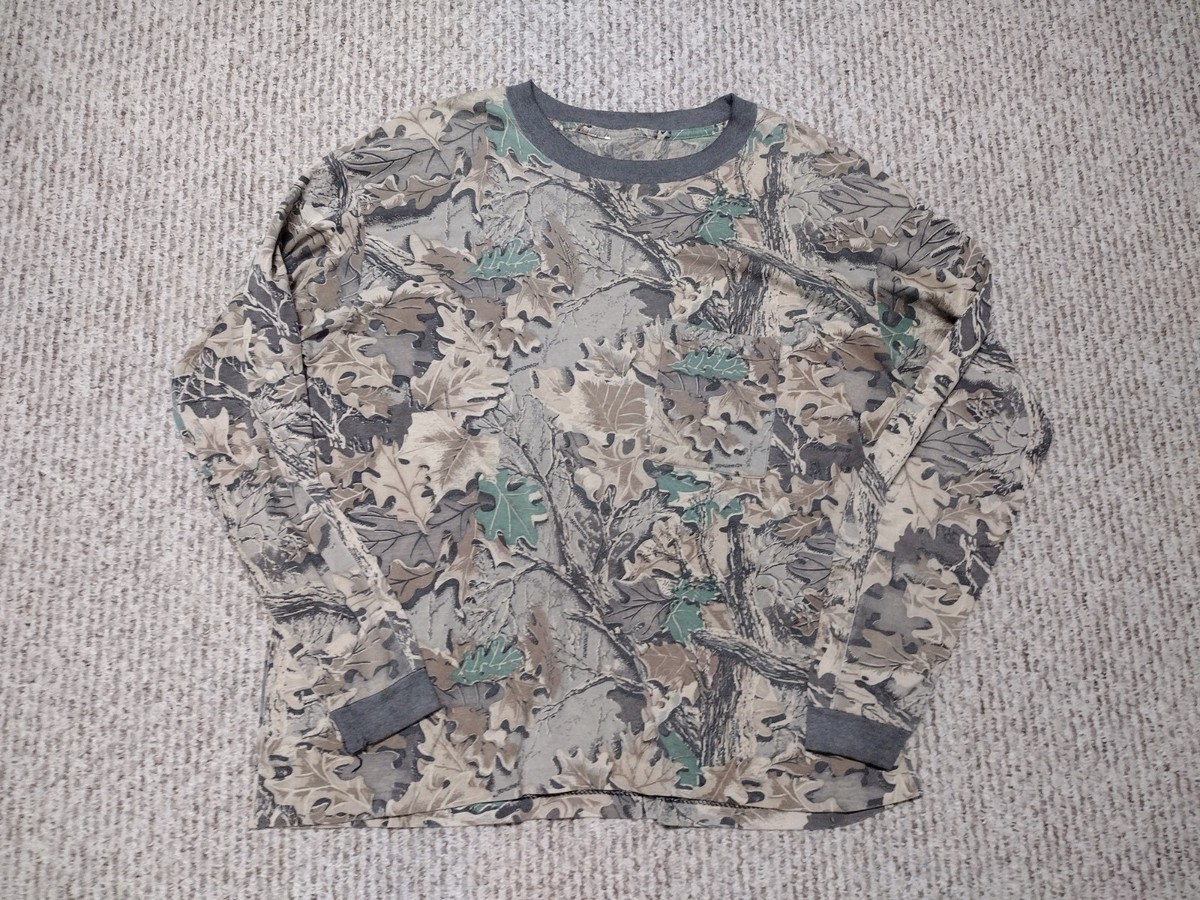 Vintage 90s Shirt Advantage Camouflage USA XL Hunting Outdoors LS