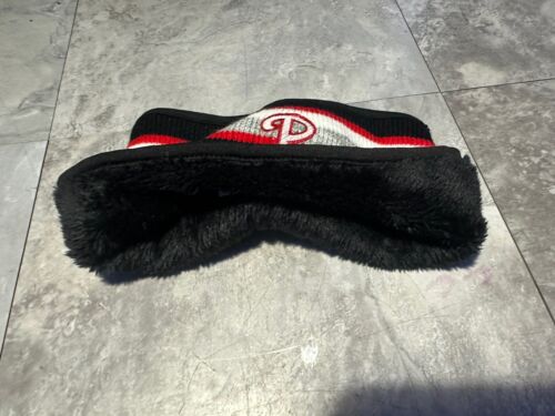 NWT Philadelphia Phillies Red hat Headband, Earmuffs Cap NEW. Fleece Lined - Picture 3 of 3
