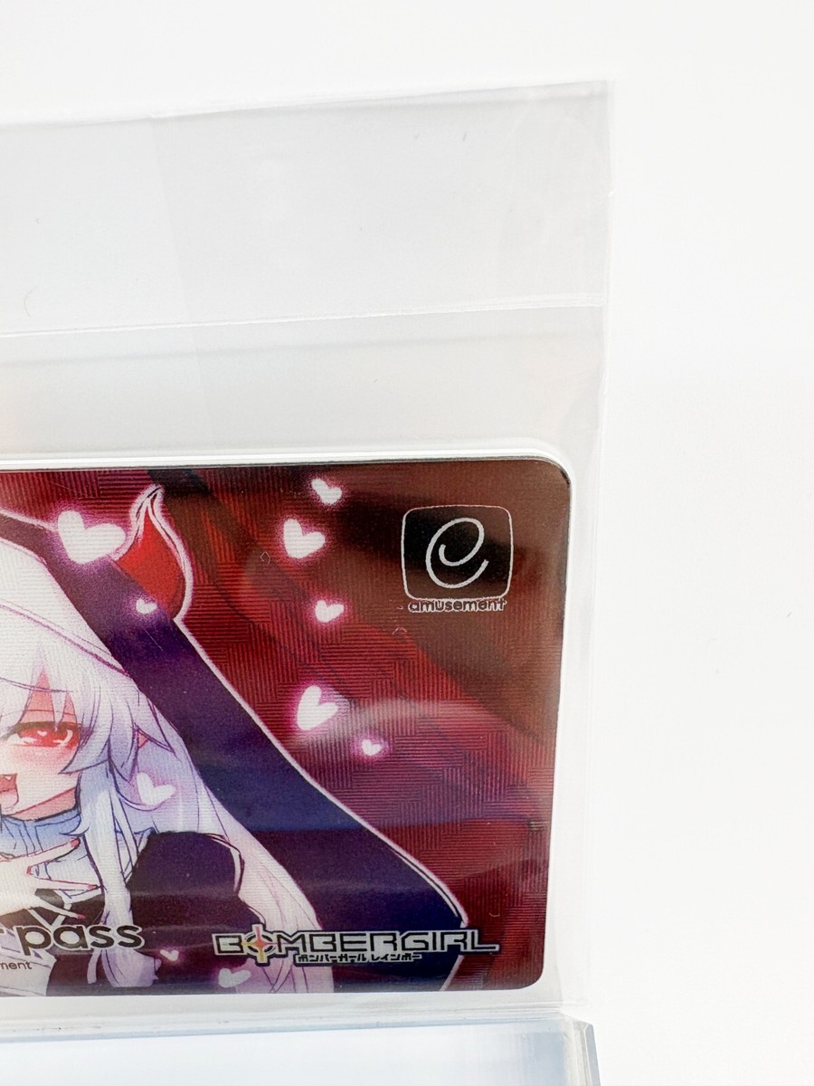 NEW Konami e-AMUSEMENT PASS Card Grim Aloe BOMBERGIRL bomber