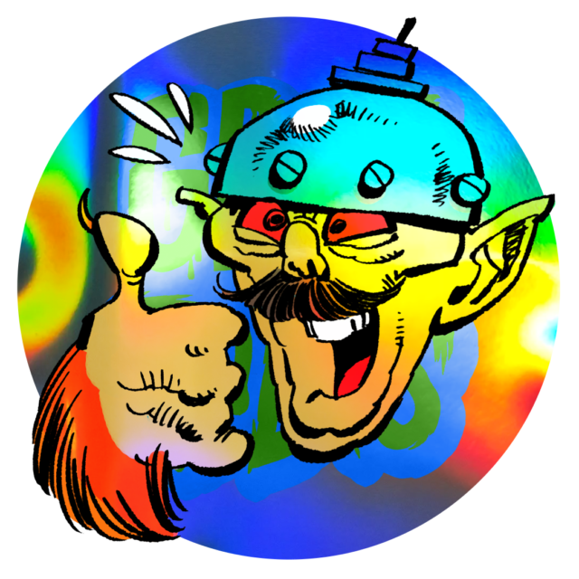 Monster of Freakenwick Grim Folks - NFT Crypto - Affordable - Good Fun Art