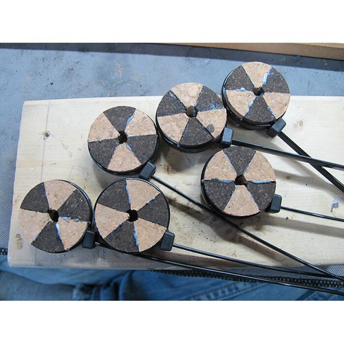 Maschera per fette per taglio disco sughero Dia 32 mm (CRS30) - riparazione costruzione canna da pesca - Foto 5 di 6
