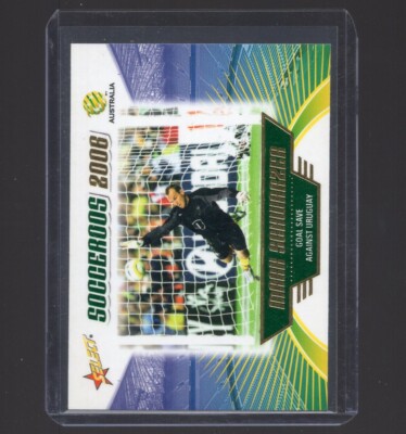 MARK SCHWARZER 2006 Select World Cup Insert Card Soccer SOCCEROOS #SR25 PSA