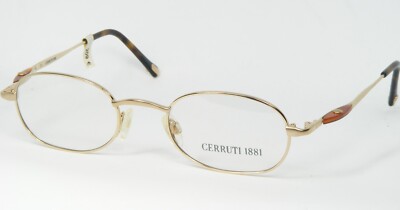 Cerruti 1881 C 1444 A GP GOLD EYEGLASSES GLASSES METAL FRAME C1444 48-21-140mm