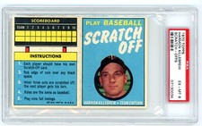 1970 Topps Scratch Off HARMON KILLEBREW PSA 6 EX/MT Condition *GRADED SET BREAK*