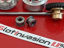 NEW! Carrera Scalextric 1/32 slot car 2.38mm Axle bearings Low Friction