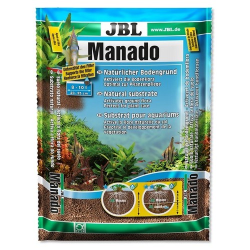 JBL Manado Natural Substrate for Freshwater Aquarium Plant Sand Gravel