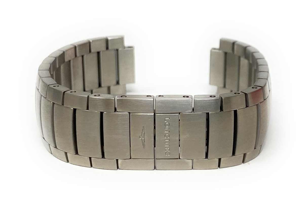 LONGINES ステンレススチール 腕自動巻きブレスレット Longines Stainless Steel Bracelet 18MM For Ladies #07 27656 | New