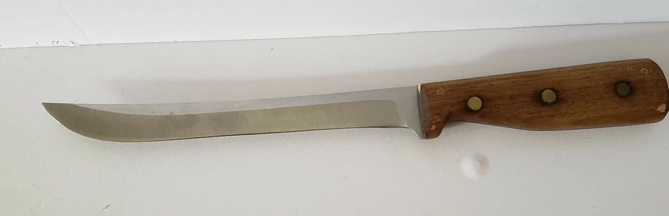 Colección de cuchillos de colección Researchner Old Homestead Chicago cubiertos Old Hickory Foto 3 de 4