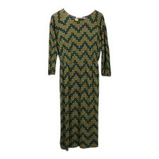 mina perhonen forest ring herringbone pattern knit dress size 36 Women USED