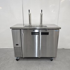 Beer Dispenser Double Direct Draw Stainless Commercial Catering Chilled Polar...