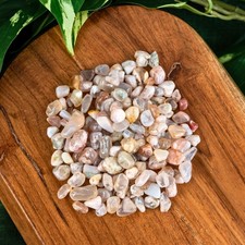 Flower Agate Crystal Chips 1lb