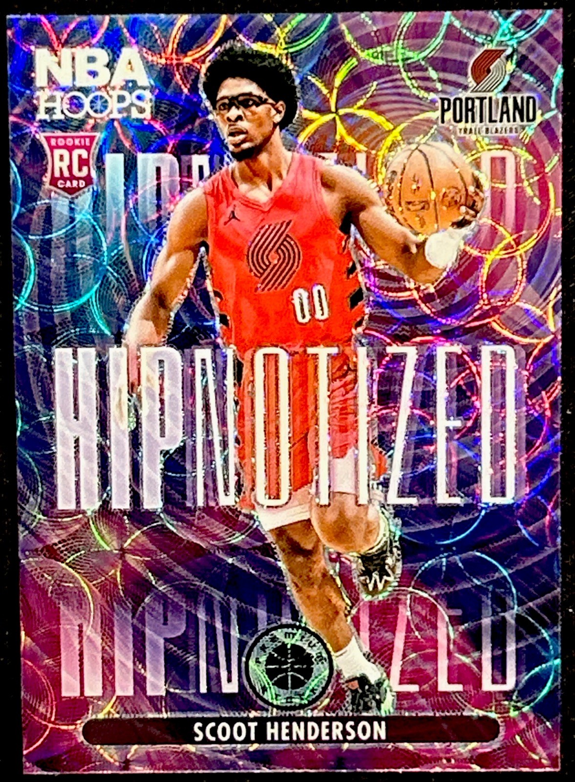 2023-24 NBA Hoops Premium Stock - Scoot Henderson Hipnotized #4 (RC) Case Hit