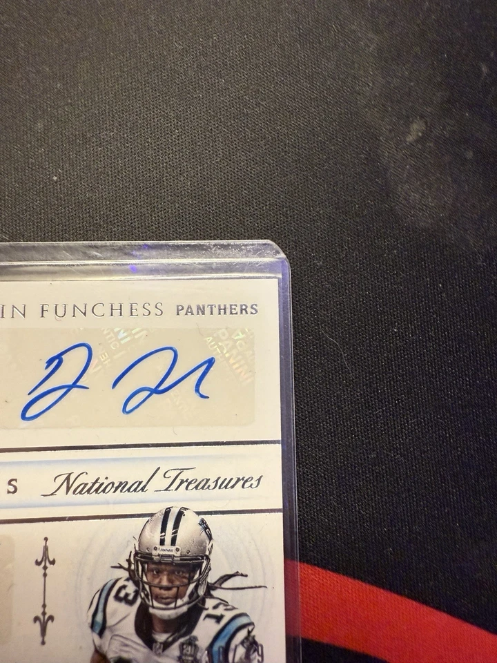 National Treasures Dual Autograph Panthers Kelvin Benjamin Funchess 30/49  2015 - Image 2 of 4