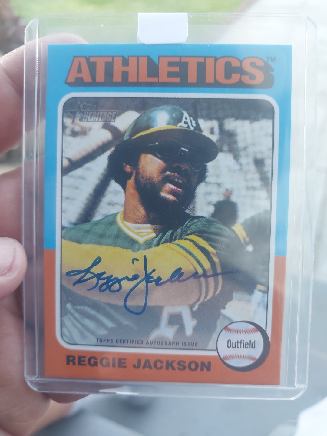2024 Topps Heritage High Number - Real One Autographs Reggie Jackson #ROA-RJ...
