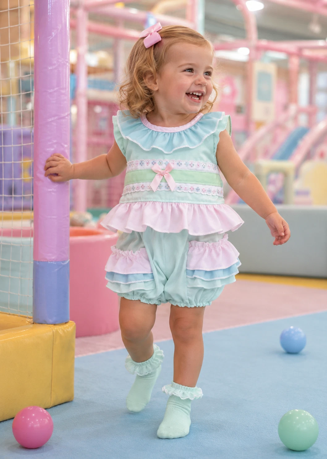 DREAM 0-8 YEARS baby girls Spanish Pastels summer top and shorts MADE TO ORDER
Opens in a new window