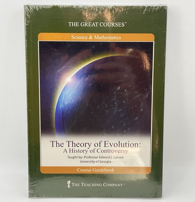 The Great Courses: Theory of Evolution History of Controversy DVD Set  Guidebook