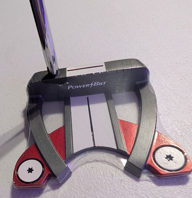 Men's Putter RH PowerBilt TPS X-Type M900 Blade Putter 35'' Steel New Golf Club
