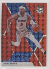 2019-20 Panini Mosaic Red Prizm Bruce Brown #57 4f9