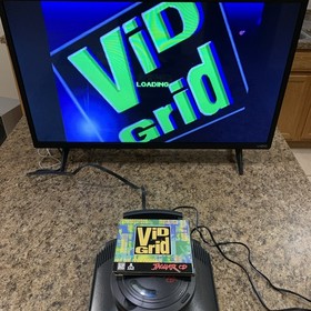 Atari Jaguar Console and Atari cd player CIB!