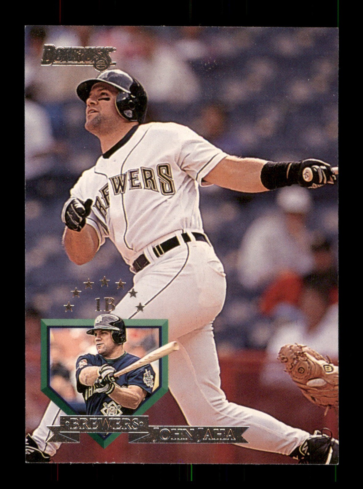232 John Jaha  Brewers 1994 Donruss Baseball Sports Trading Card