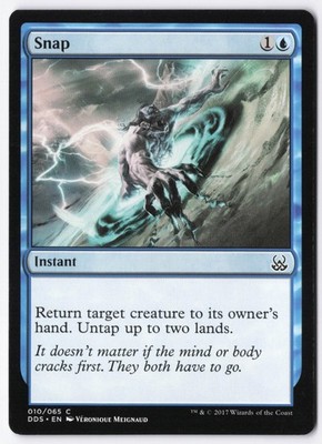 Snap Normal C Duel Decks: Mind vs. Might 10 NM