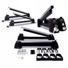 Skiträger Dachhalter Amos Ski Lock Alu 3 Paar Ski 2 Snowboards