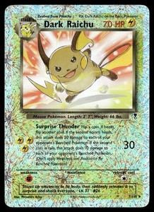 Dark Raichu 7 110 | eBay