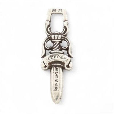アクセサリー Chrome Hearts Dagger Charm CHROME HEARTS Dagger Necklace 44cm Silver925 Pendant Used Men | eBay