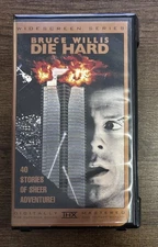 Die Hard VHS - Widescreen Clamshell - THX Mastered - 1997 Bruce Willis