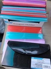 JOT 6 Porte-coupon de poche choisissez n'importe quelle couleur organisateur fichier extensible reçus