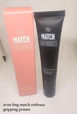 Avon fmg MATCH Embrace Gripping Primer #756328 VEGAN NIB