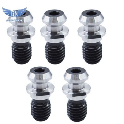 5Pcs CAT40 45°0.740''Coolant Pull Stud Retention Knob for Mazak Fadal HURCO Okuma