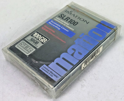 Imation SLR100 Data Cartridge 100GB Kassette Tape Scaleable Linear Recording