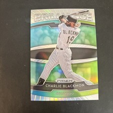 2020 Panini Prizm - Brilliance Charlie Blackmon #B-10 Silver Prizm