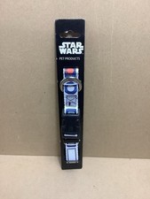 Star Wars R2D2 Pet Collar Size Medium 11-17  Adjustable NEW Buckle Down