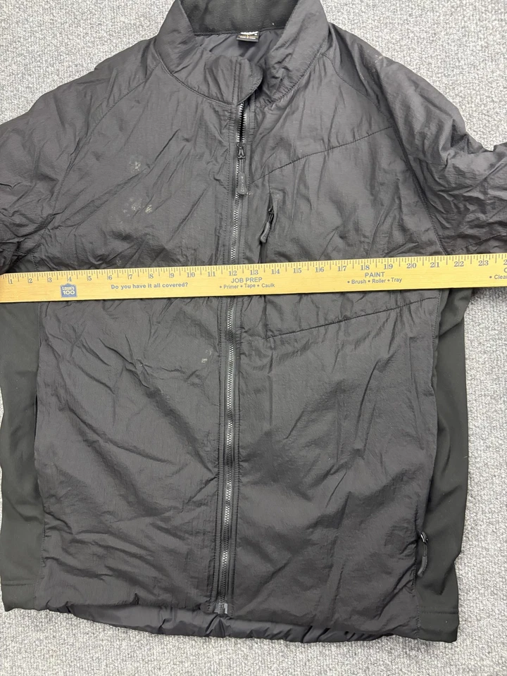 Condor Jacket Mens Large Black Tactical Softshell Fleece Lined Full Zip Ripstop - Image 4 of 4