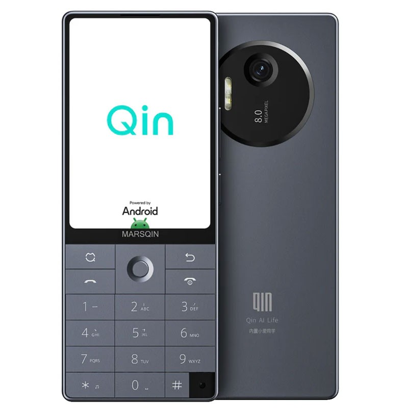 Unlocked QIN F25 4G Android 14 Smartphone Dual SIM Phone QWERTY