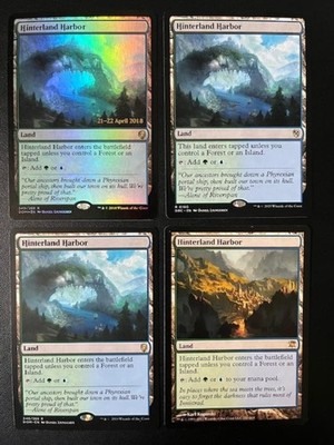 MTG- Hinterland Harbor x4 (One is FOIL)