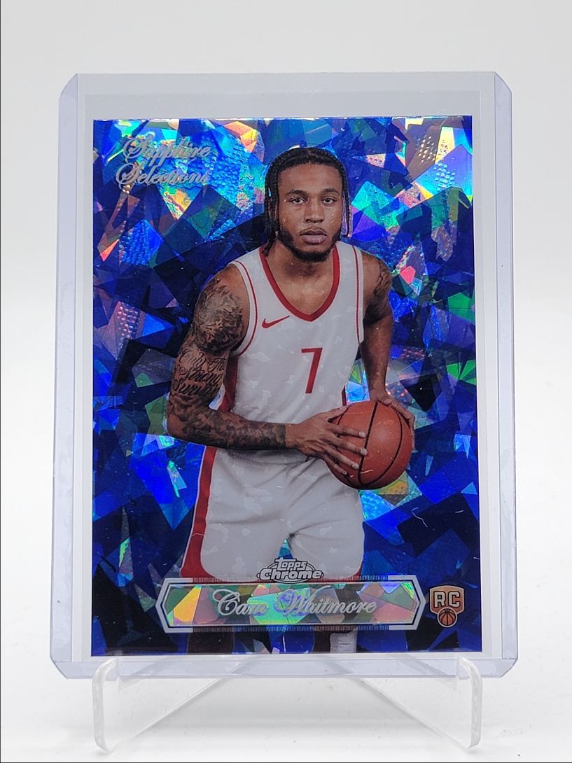 CAM WHITMORE 2023-24 TOPPS CHROME SAPPHIRE SELECTIONS ROOKIE RC Q0398