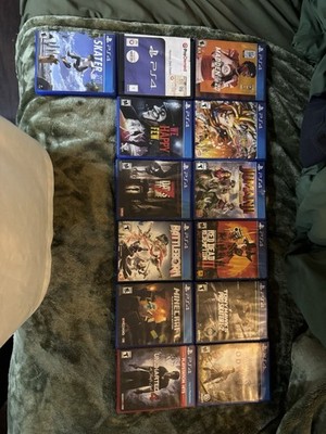 PS4 Games  13  Titles: Skater XL, Madden 20, Minecraft, Multipl 