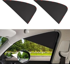 XCBYT Magnetic Car Window Shades for Driver, 2 Pack Front Side Window Sun Shades