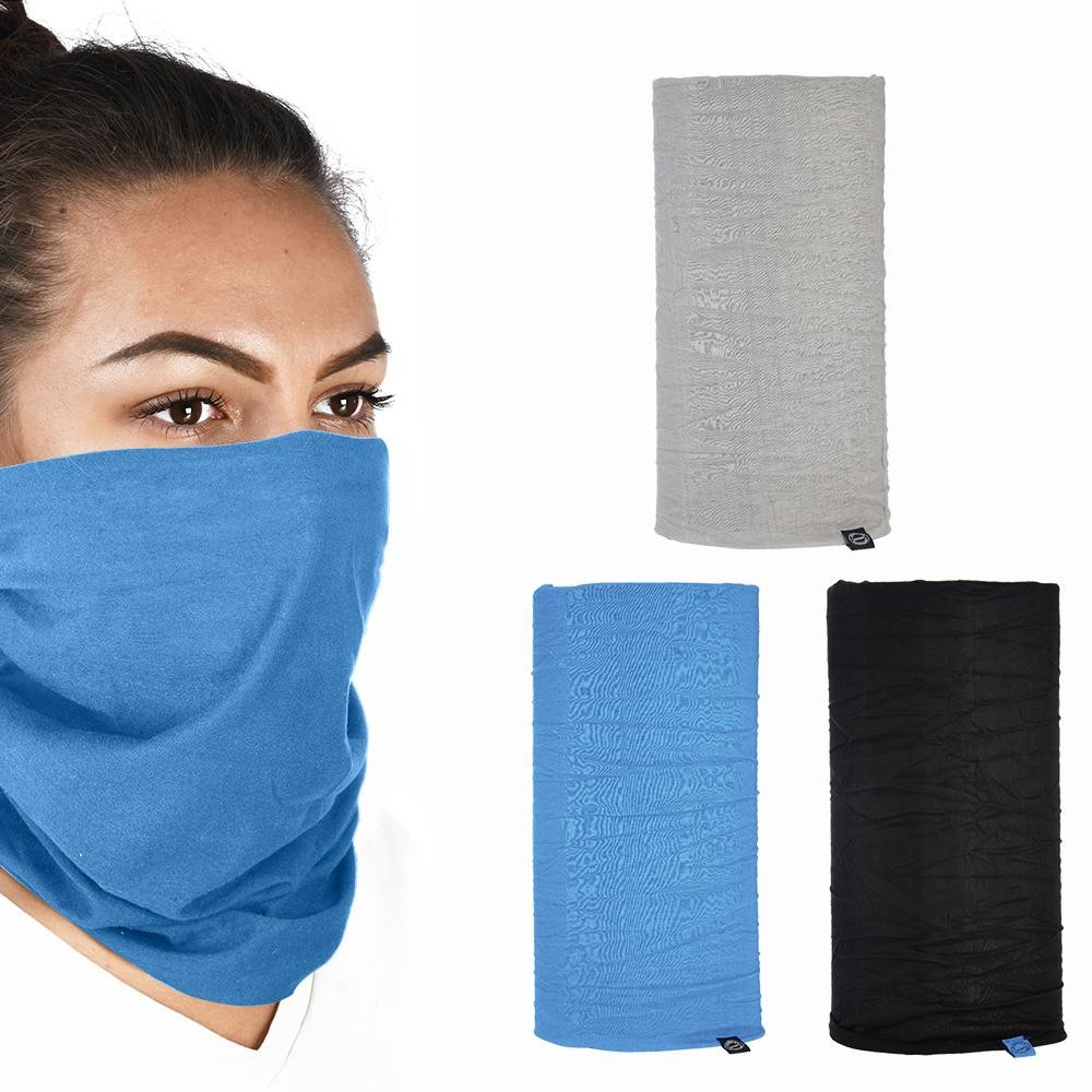 Oxford Comfy Plain Motorcycle Thermal Neck Warmer Neck Tube Balaclava 3 Pack